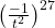 {\left(\frac{-1}{t^2}\right)}^{27}